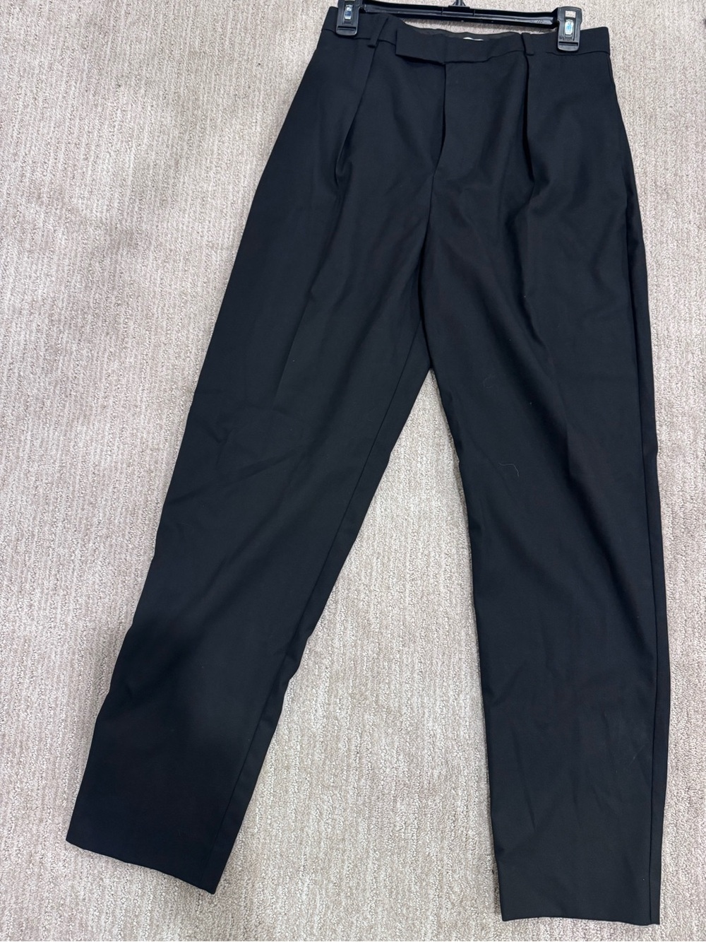 Mango Black Straight-Leg Women's Trousers
